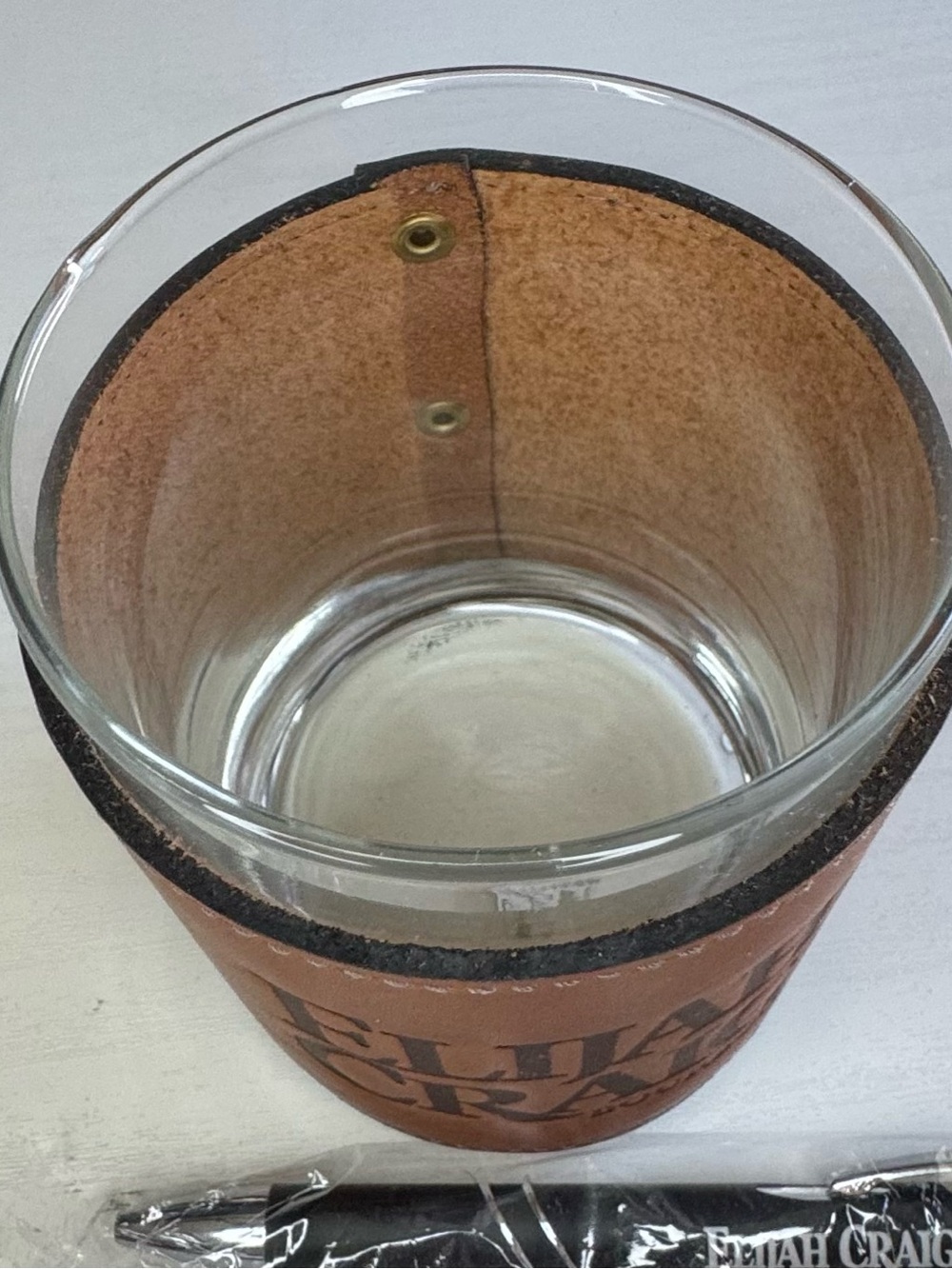 Elijah Craig Bourbon Branded Tumbler  with Lapel pin and Writing pen - Picture 6 of 7